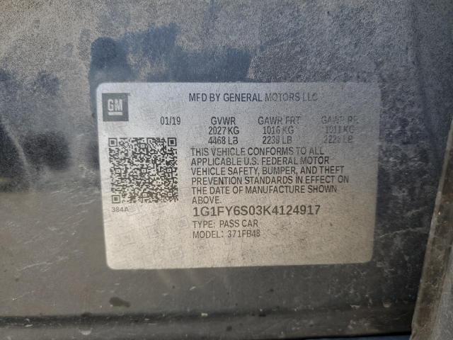 Photo 11 VIN: 1G1FY6S03K4124917 - CHEVROLET BOLT EV LT 