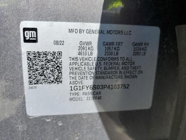 Photo 12 VIN: 1G1FY6S03P4103752 - CHEVROLET BOLT EUV L 