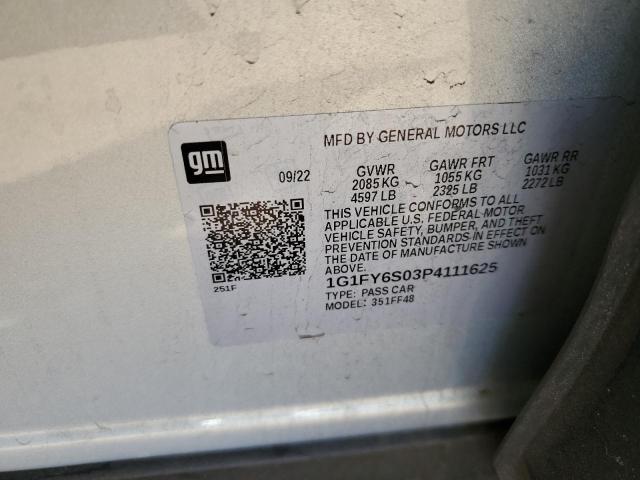 Photo 11 VIN: 1G1FY6S03P4111625 - CHEVROLET BOLT EUV 