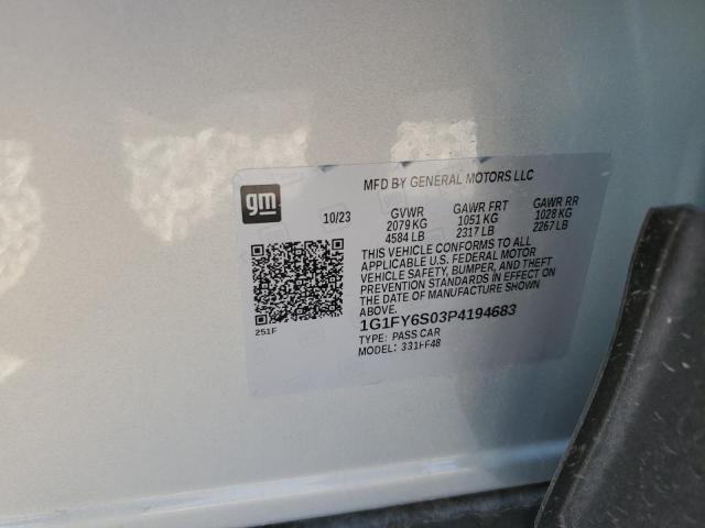 Photo 12 VIN: 1G1FY6S03P4194683 - CHEVROLET BOLT EUV L 