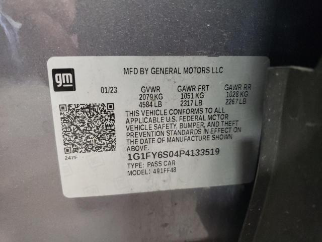 Photo 12 VIN: 1G1FY6S04P4133519 - CHEVROLET BOLT EUV L 