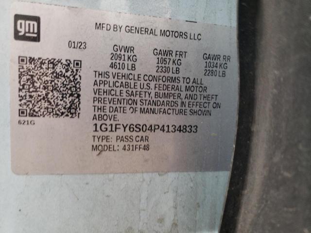 Photo 11 VIN: 1G1FY6S04P4134833 - CHEVROLET BOLT EUV L 