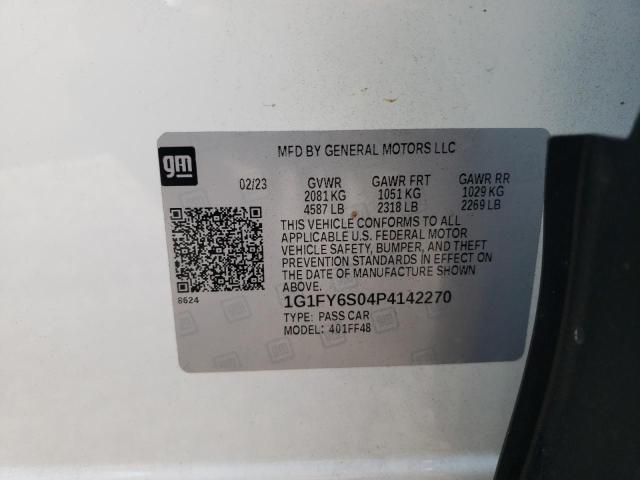 Photo 12 VIN: 1G1FY6S04P4142270 - CHEVROLET BOLT EUV L 