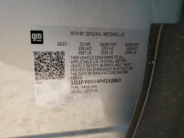 Photo 12 VIN: 1G1FY6S04P4152863 - CHEVROLET BOLT EUV L 