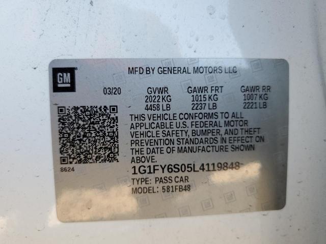 Photo 9 VIN: 1G1FY6S05L4119848 - CHEVROLET BOLT EV 