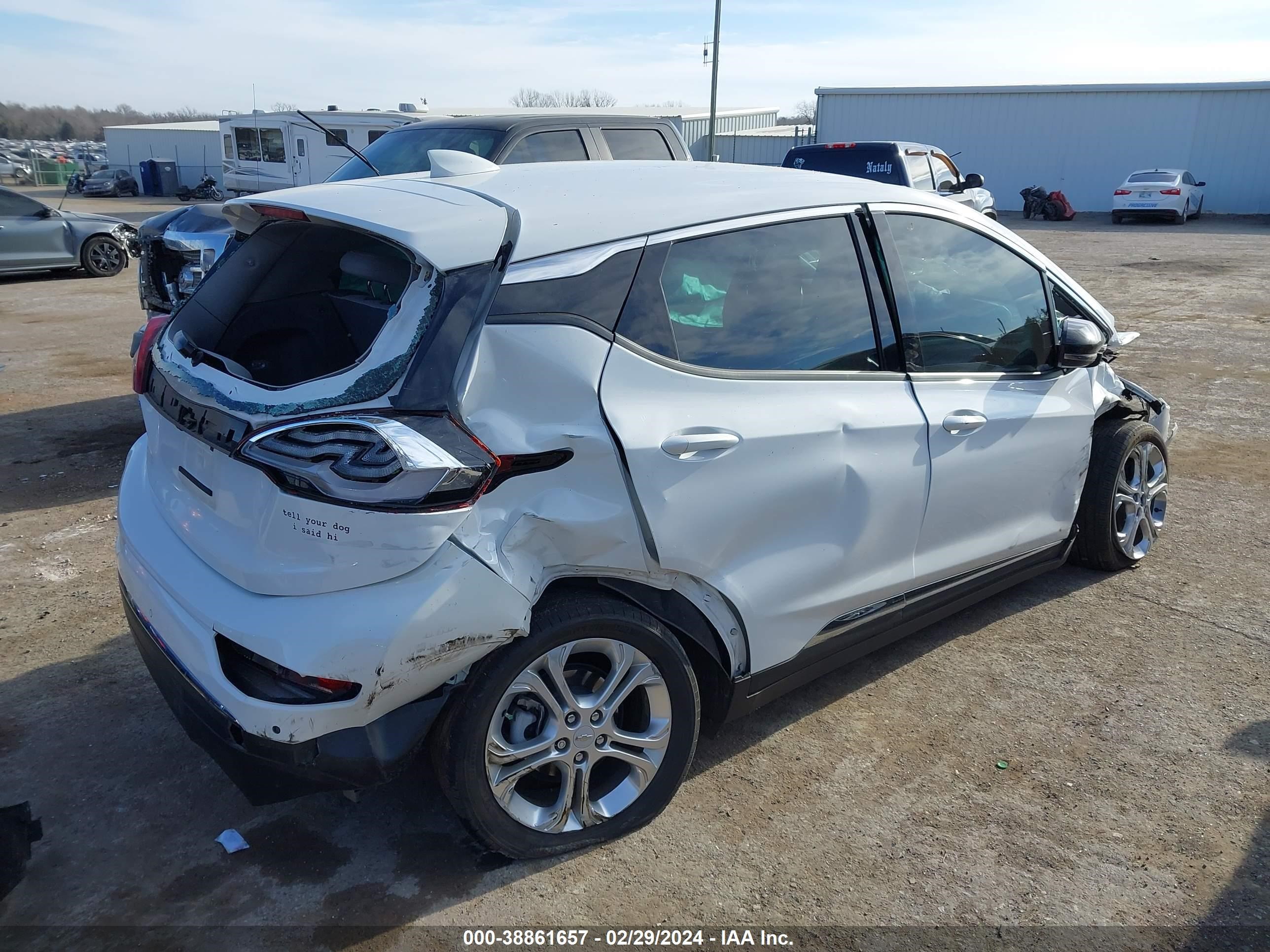 Photo 3 VIN: 1G1FY6S05L4148573 - CHEVROLET BOLT EUV 