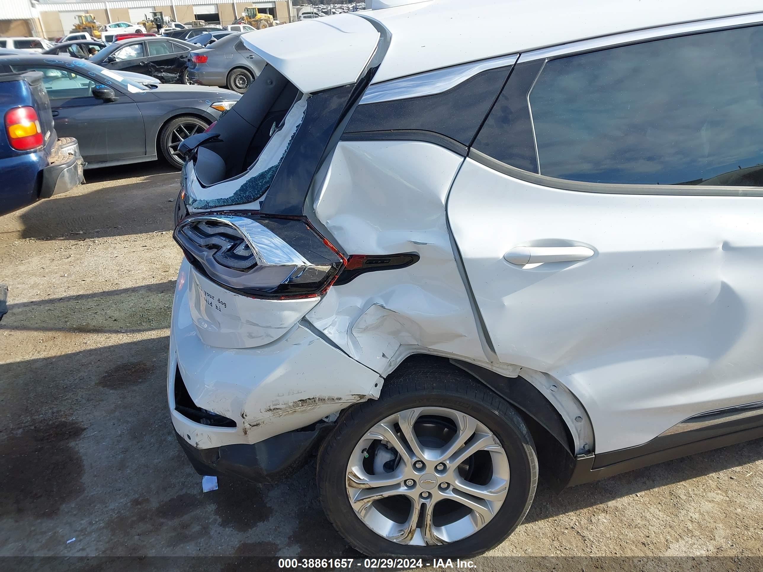 Photo 5 VIN: 1G1FY6S05L4148573 - CHEVROLET BOLT EUV 