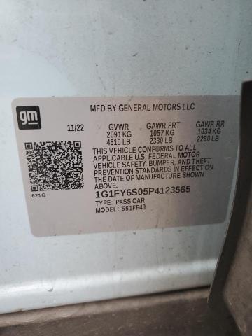 Photo 12 VIN: 1G1FY6S05P4123565 - CHEVROLET BOLT EUV L 