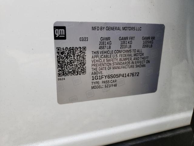 Photo 12 VIN: 1G1FY6S05P4147672 - CHEVROLET BOLT EUV 