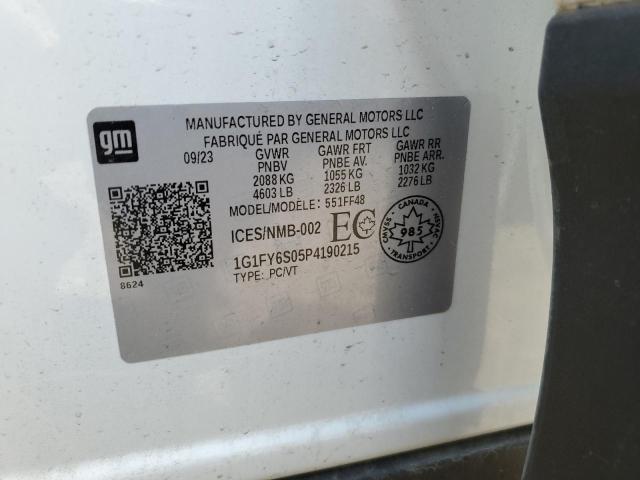 Photo 12 VIN: 1G1FY6S05P4190215 - CHEVROLET BOLT EUV 