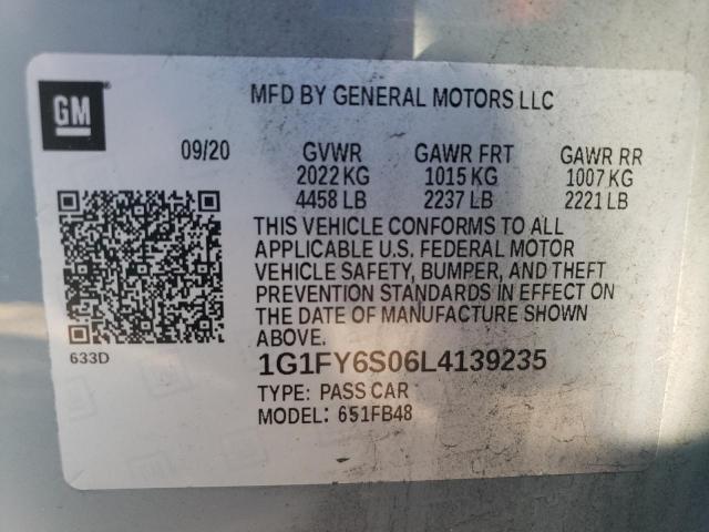 Photo 12 VIN: 1G1FY6S06L4139235 - CHEVROLET BOLT 