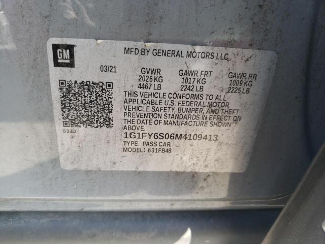 Photo 11 VIN: 1G1FY6S06M4109413 - CHEVROLET BOLT EV 