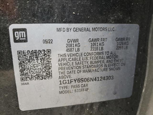 Photo 11 VIN: 1G1FY6S06N4124303 - CHEVROLET BOLT EUV L 