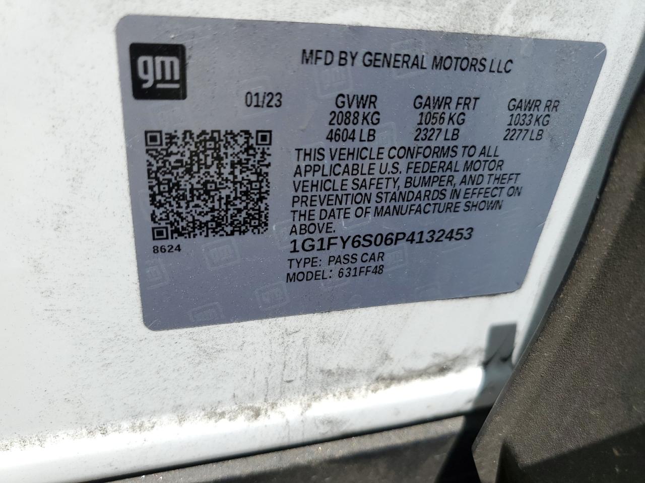 Photo 12 VIN: 1G1FY6S06P4132453 - CHEVROLET BOLT 