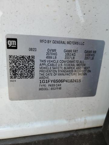 Photo 12 VIN: 1G1FY6S06P4182415 - CHEVROLET BOLT EUV L 