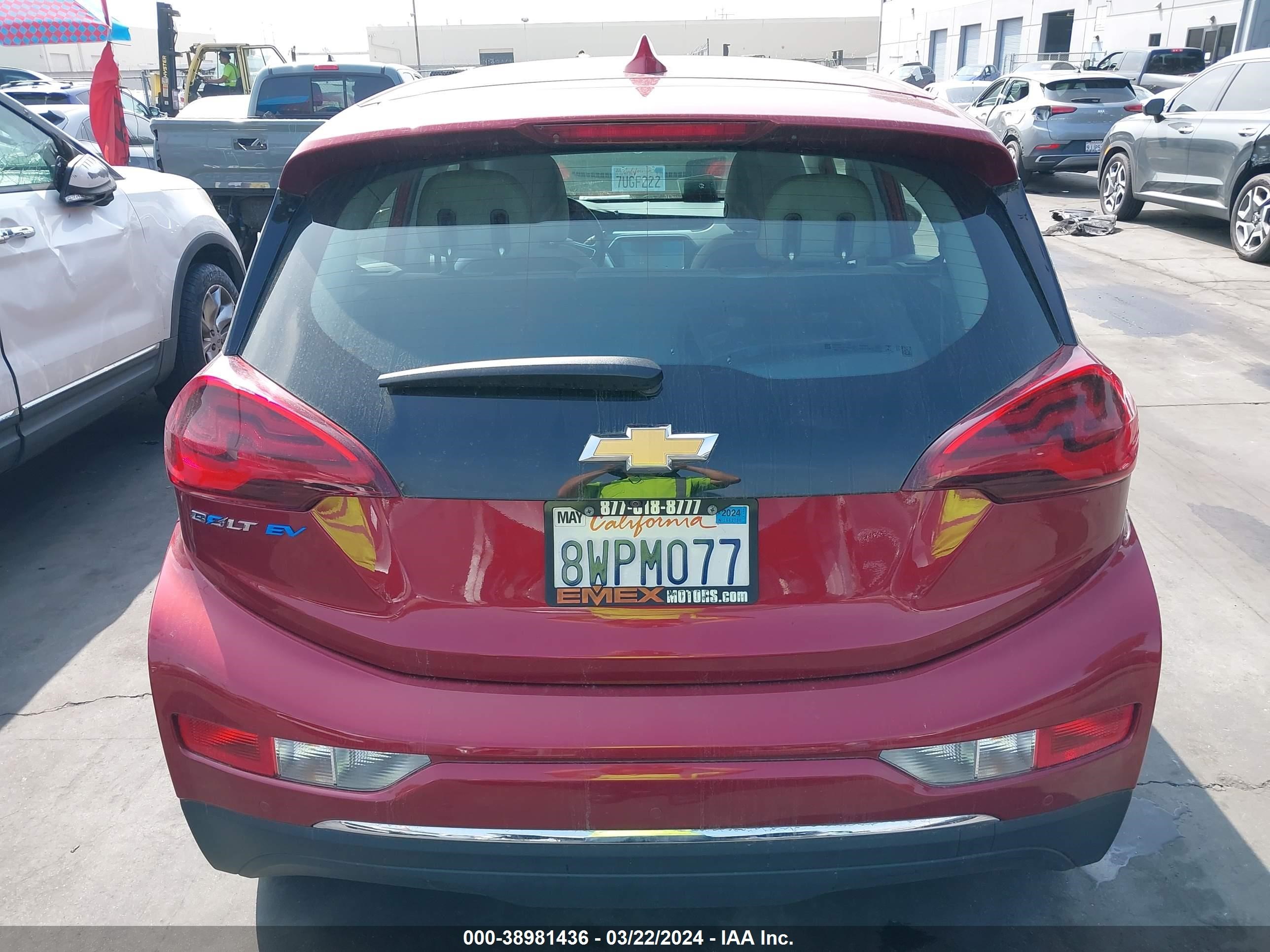 Photo 16 VIN: 1G1FY6S07M4110361 - CHEVROLET BOLT EUV 