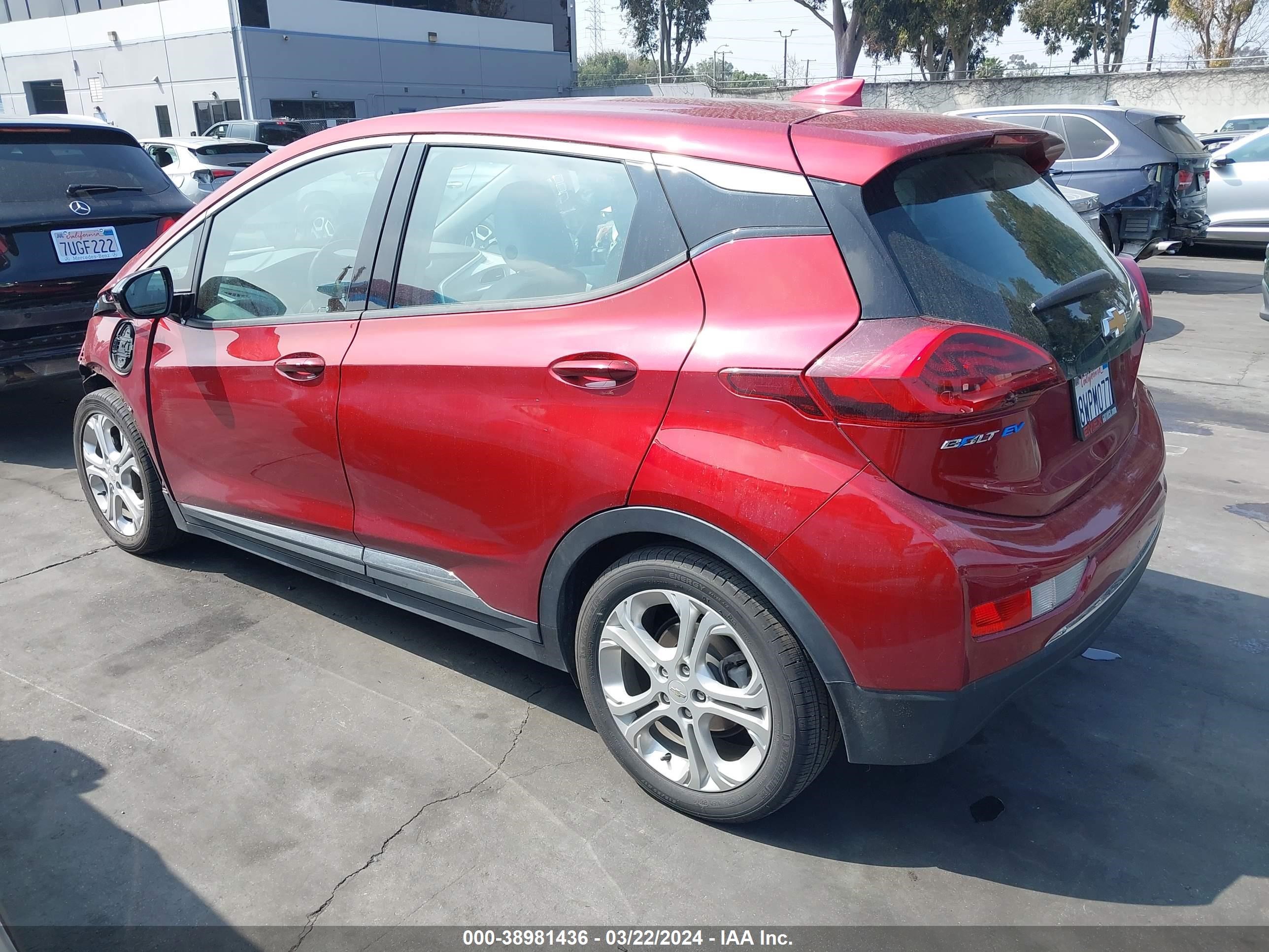 Photo 2 VIN: 1G1FY6S07M4110361 - CHEVROLET BOLT EUV 