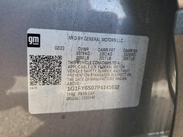 Photo 12 VIN: 1G1FY6S07P4141632 - CHEVROLET BOLT EUV L 