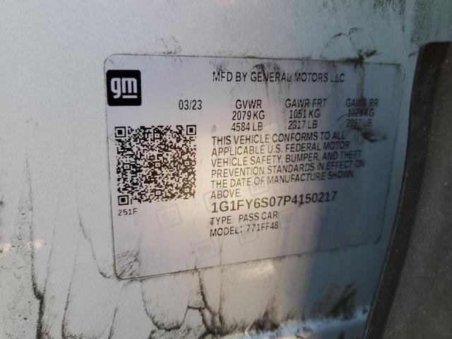 Photo 12 VIN: 1G1FY6S07P4150217 - CHEVROLET BOLT 