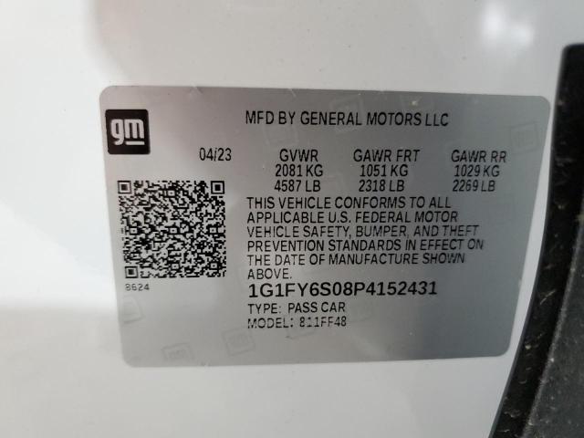 Photo 12 VIN: 1G1FY6S08P4152431 - CHEVROLET BOLT EUV L 