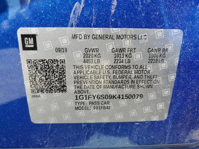 Photo 12 VIN: 1G1FY6S09K4150079 - CHEVROLET BOLT EV LT 