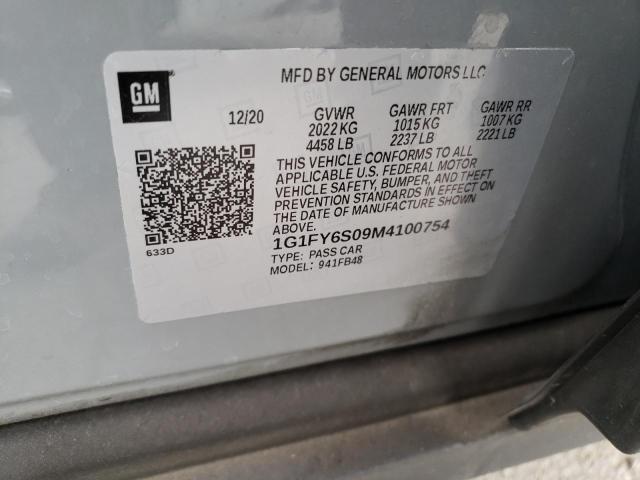 Photo 11 VIN: 1G1FY6S09M4100754 - CHEVROLET BOLT EV 