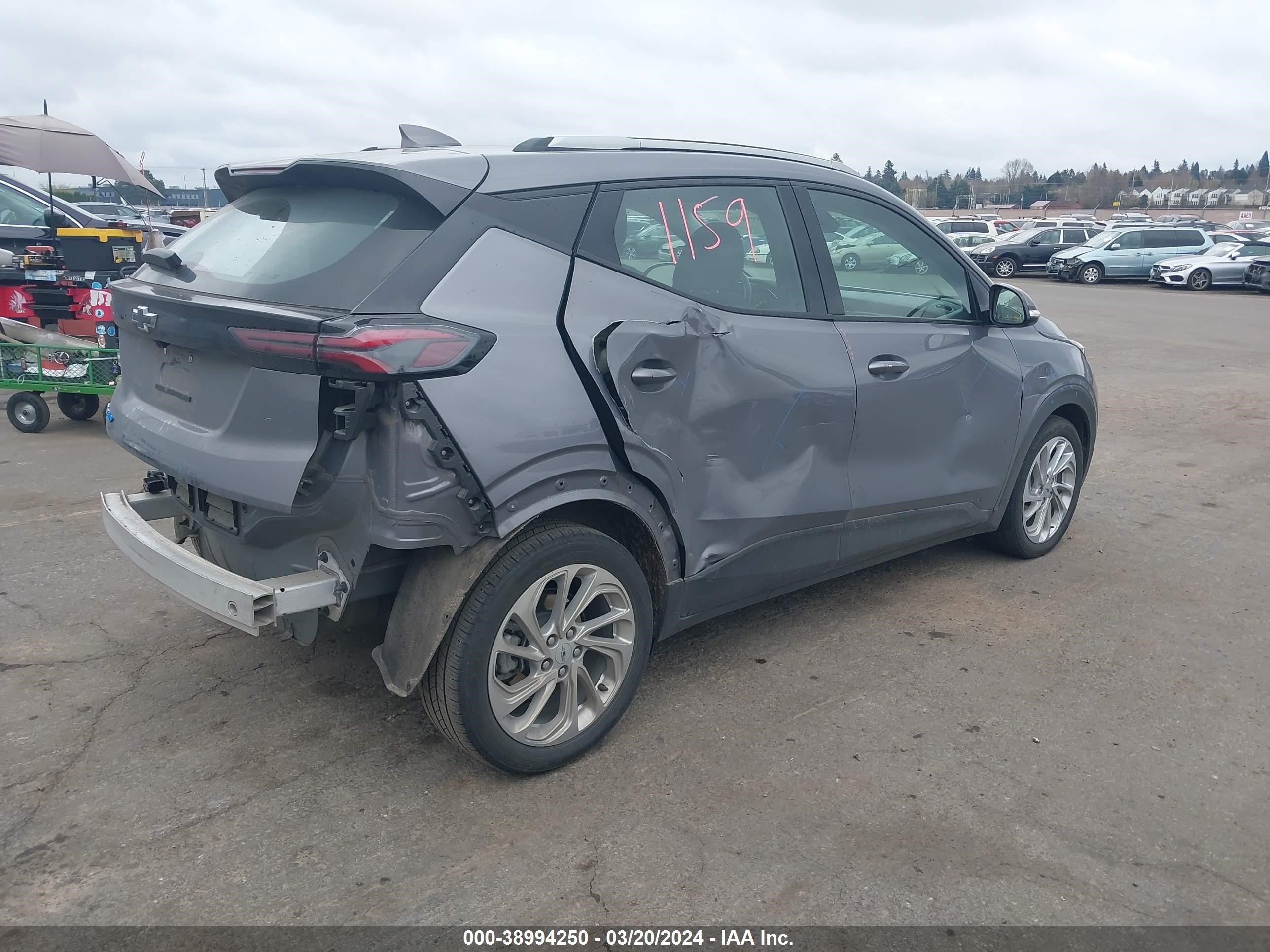 Photo 3 VIN: 1G1FY6S0XN4126619 - CHEVROLET BOLT EUV 