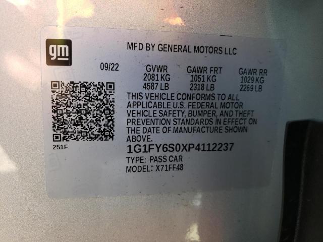 Photo 11 VIN: 1G1FY6S0XP4112237 - CHEVROLET BOLT EUV L 