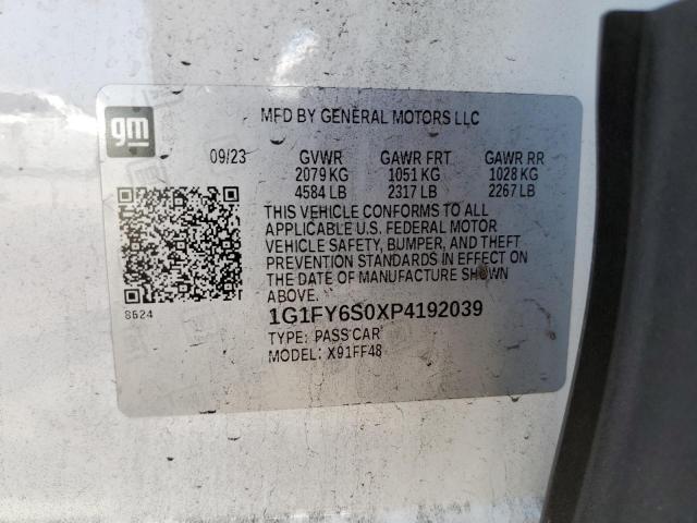 Photo 12 VIN: 1G1FY6S0XP4192039 - CHEVROLET BOLT EUV L 