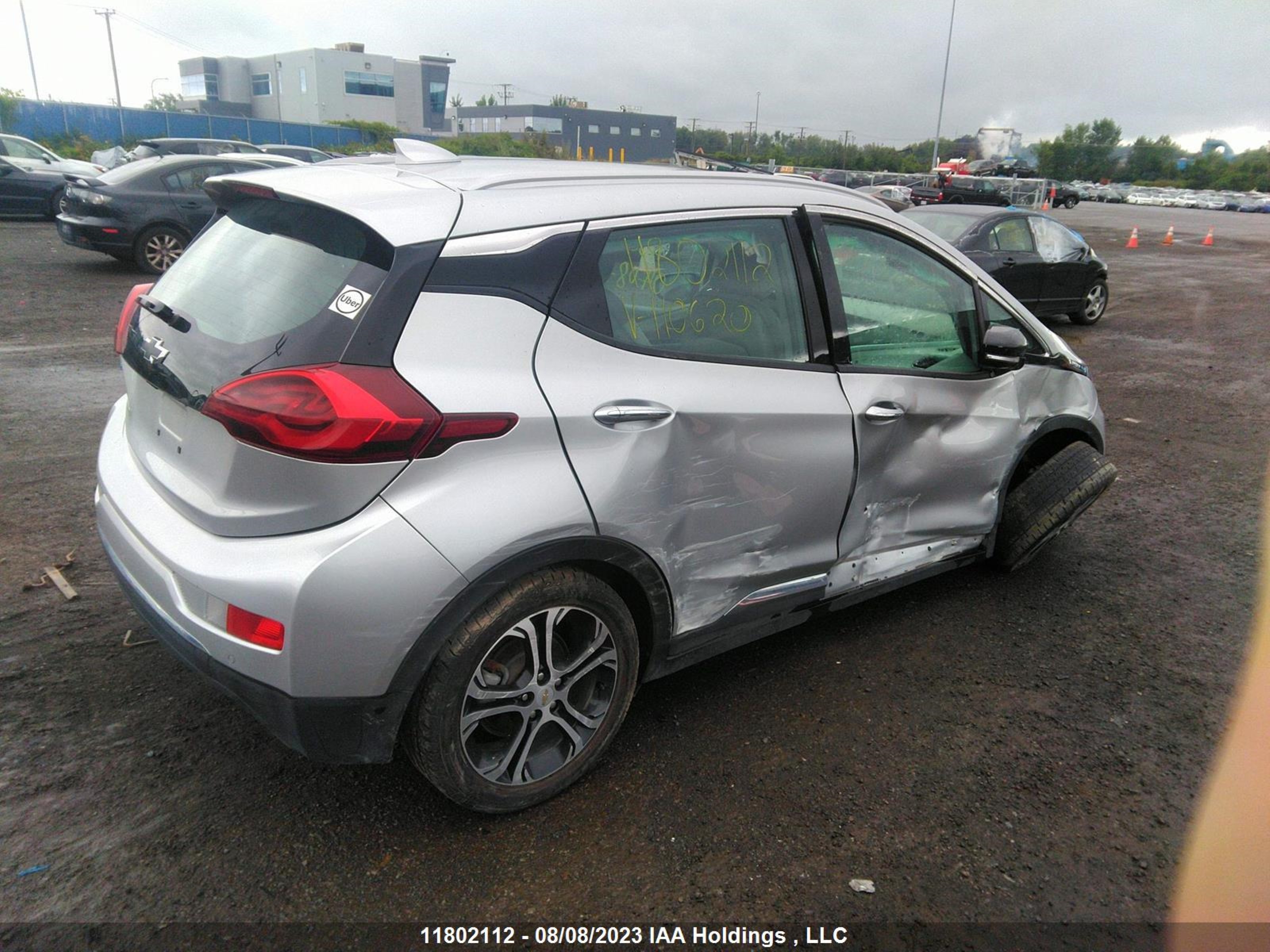 Photo 3 VIN: 1G1FZ6S02K4110620 - CHEVROLET BOLT EUV 