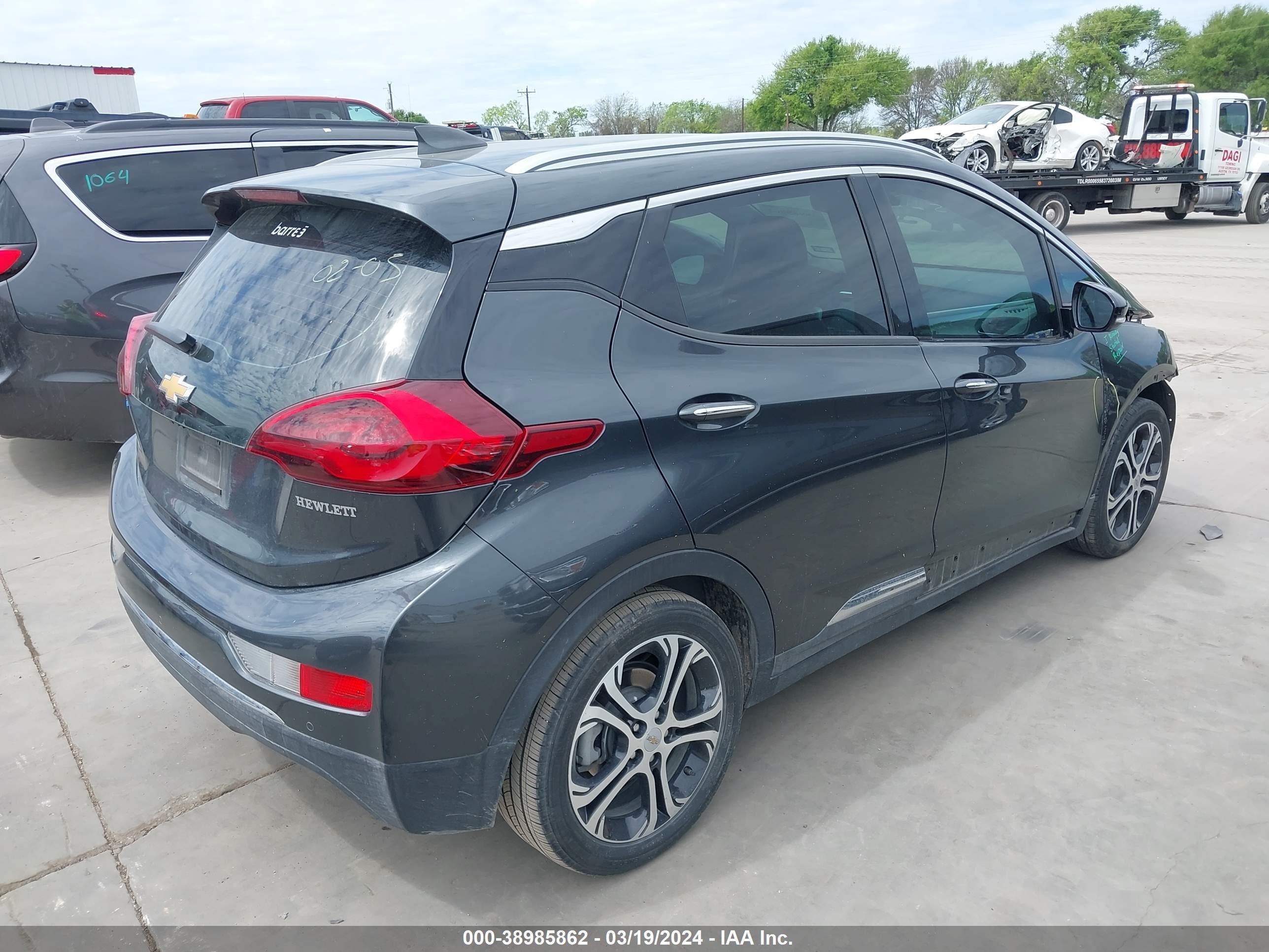 Photo 3 VIN: 1G1FZ6S04M4106393 - CHEVROLET BOLT EUV 