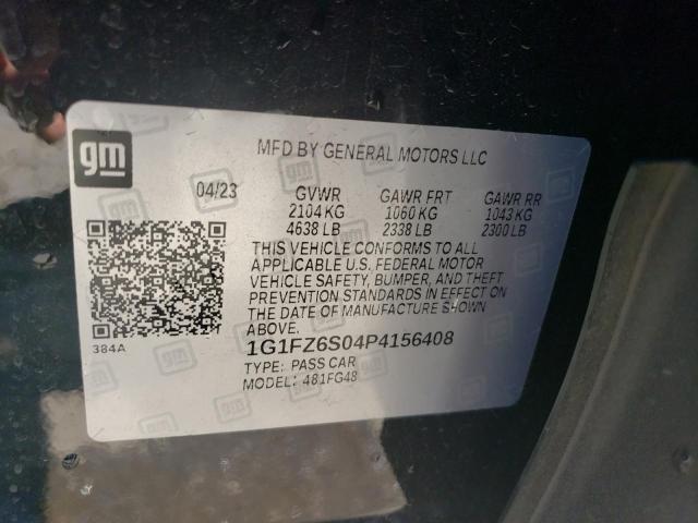 Photo 11 VIN: 1G1FZ6S04P4156408 - CHEVROLET BOLT EUV 