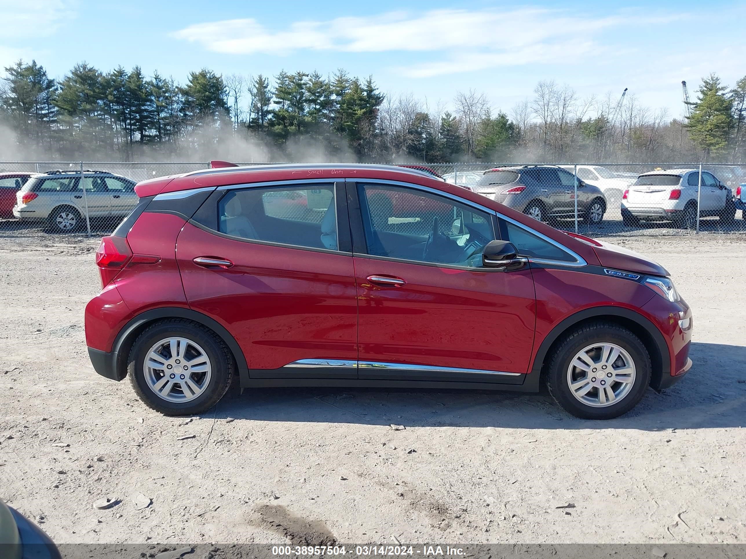 Photo 12 VIN: 1G1FZ6S08L4118156 - CHEVROLET BOLT EUV 