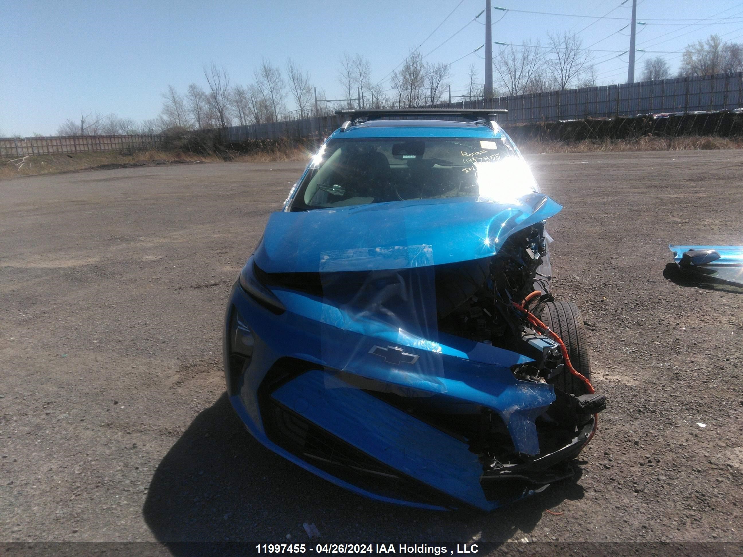 Photo 12 VIN: 1G1FZ6S09N4125605 - CHEVROLET BOLT EUV 