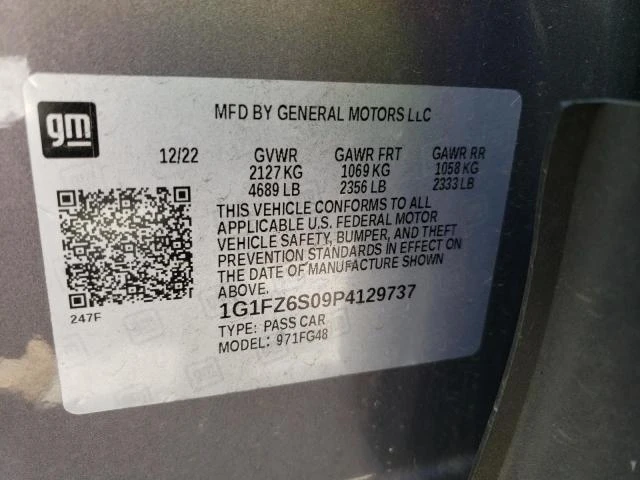 Photo 13 VIN: 1G1FZ6S09P4129737 - CHEVROLET BOLT EUV P 