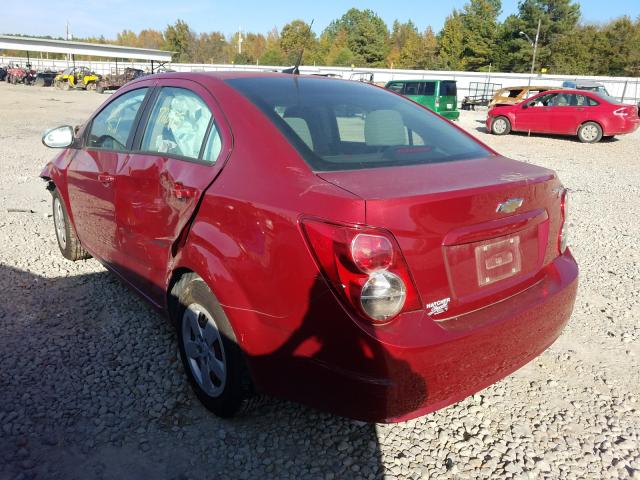 Photo 2 VIN: 1G1JA5SH3E4132079 - CHEVROLET SONIC LS 