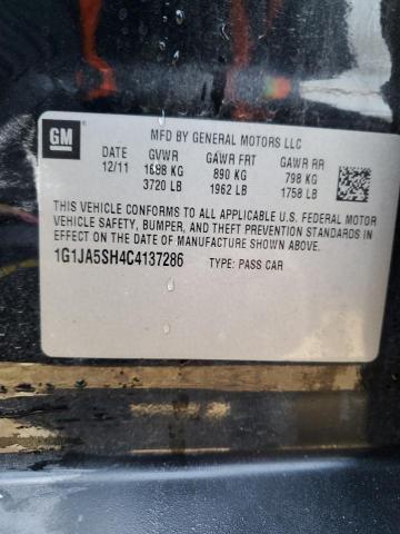 Photo 11 VIN: 1G1JA5SH4C4137286 - CHEVROLET SONIC 