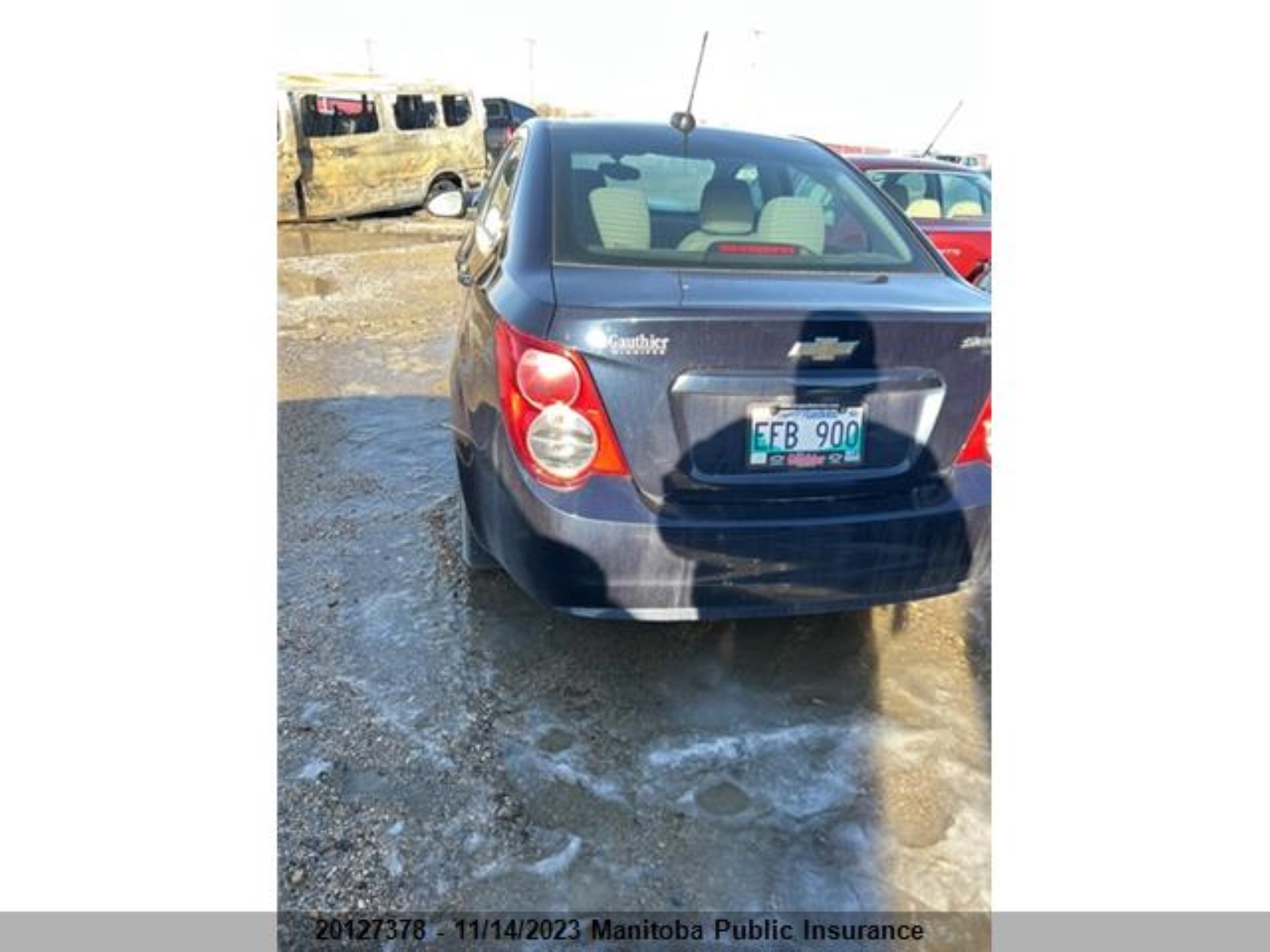 Photo 2 VIN: 1G1JA5SH4F4143366 - CHEVROLET SONIC 