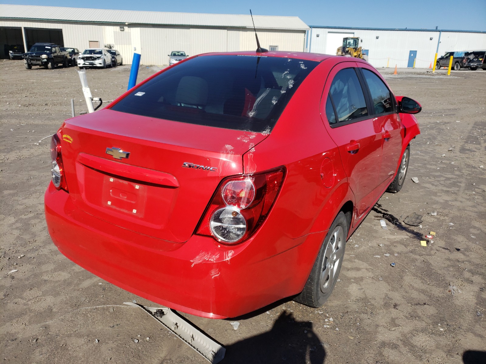 Photo 3 VIN: 1G1JA5SH7E4147572 - CHEVROLET SONIC LS 