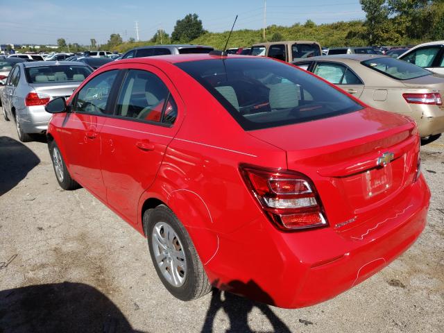 Photo 1 VIN: 1G1JA5SH8H4144295 - CHEVROLET SONIC LS 