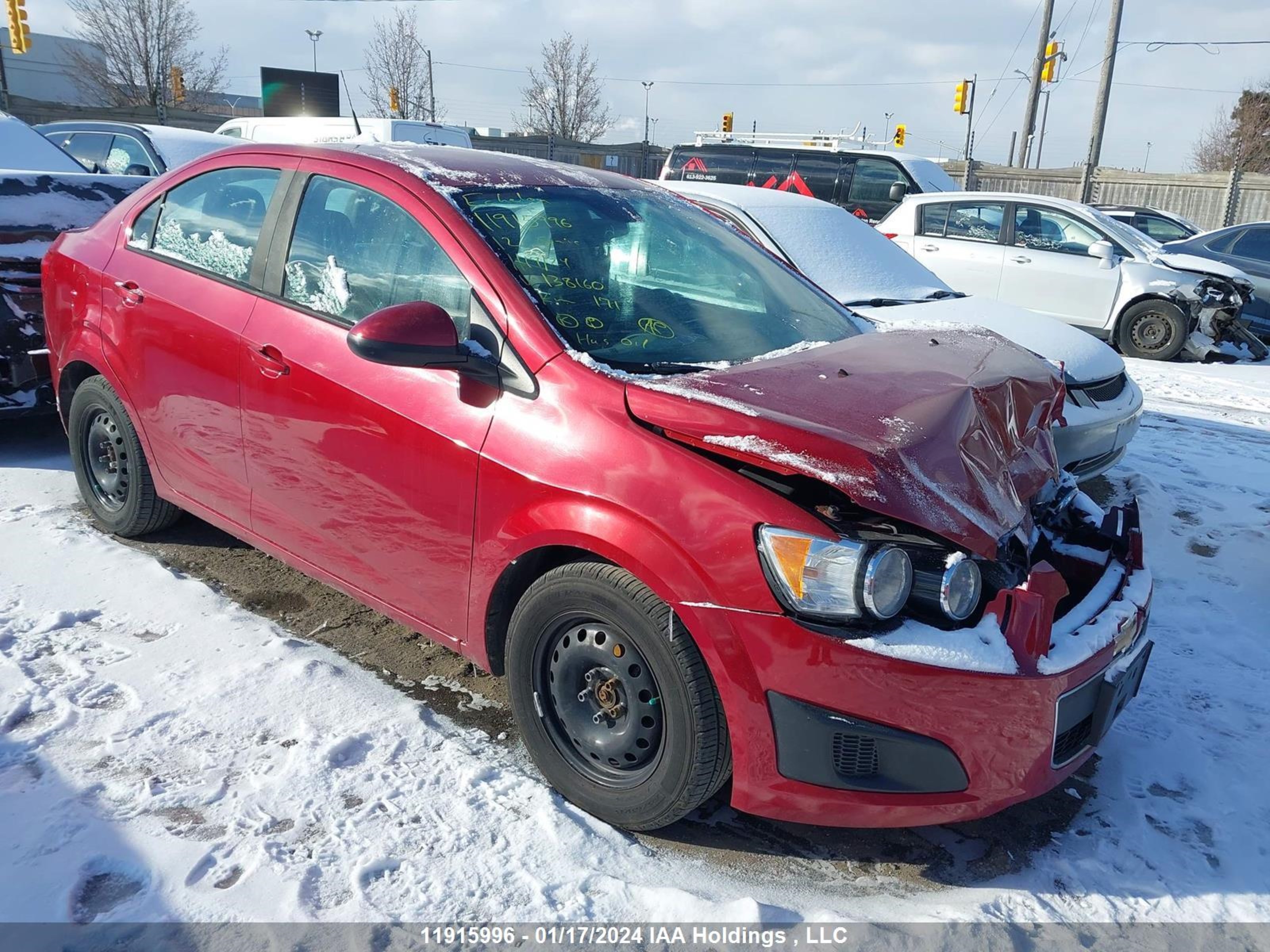 Photo 0 VIN: 1G1JA5SH9C4138160 - CHEVROLET SONIC 