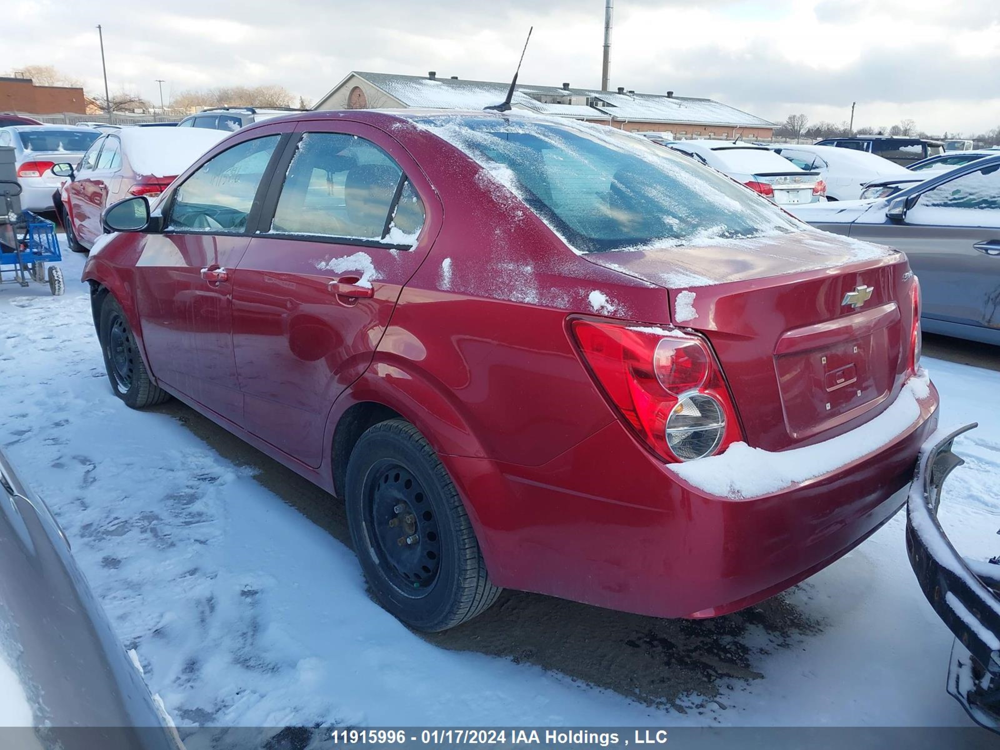 Photo 2 VIN: 1G1JA5SH9C4138160 - CHEVROLET SONIC 