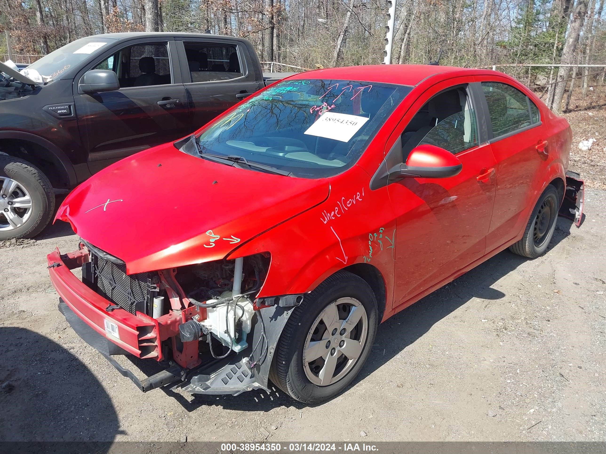 Photo 1 VIN: 1G1JA5SH9D4138547 - CHEVROLET SONIC 