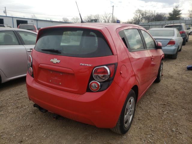 Photo 3 VIN: 1G1JA6SG8E4164216 - CHEVROLET SONIC LS 