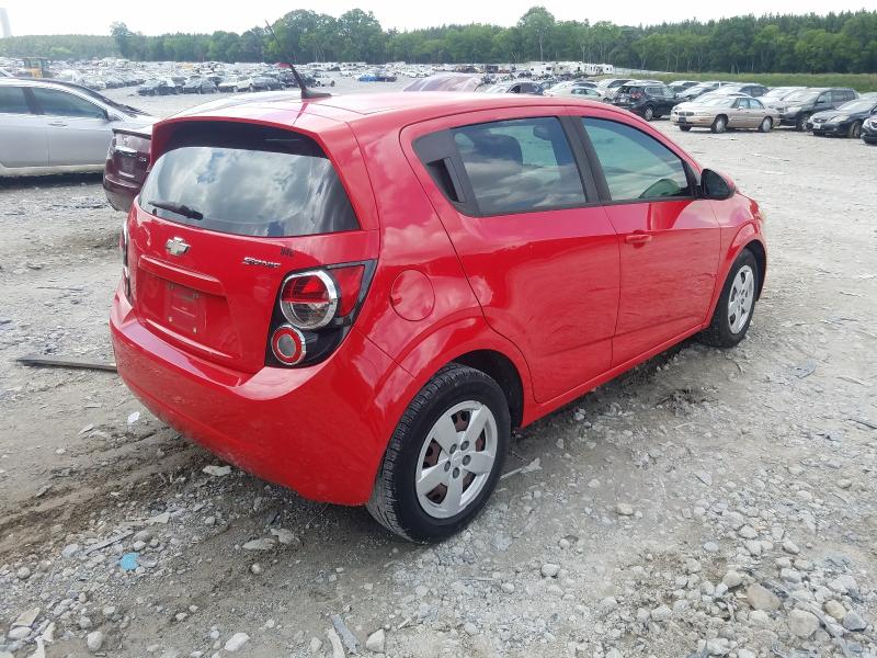 Photo 3 VIN: 1G1JA6SH0E4117559 - CHEVROLET SONIC LS 