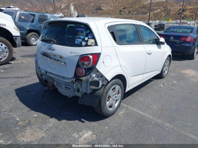 Photo 3 VIN: 1G1JA6SH2G4165325 - CHEVROLET SONIC 