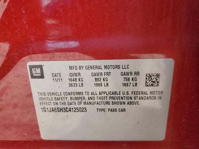 Photo 12 VIN: 1G1JA6SH3C4125023 - CHEVROLET SONIC LS 