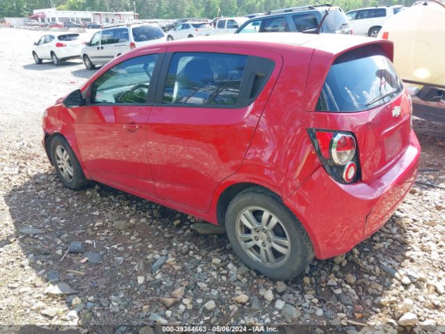 Photo 2 VIN: 1G1JA6SH6C4144374 - CHEVROLET SONIC 