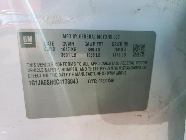 Photo 11 VIN: 1G1JA6SH6C4173843 - CHEVROLET SONIC LS 