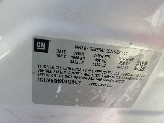 Photo 11 VIN: 1G1JA6SH9D4128106 - CHEVROLET SONIC 